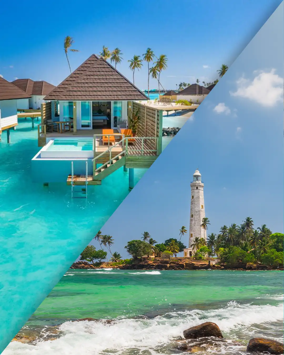 Maldives + Sri Lanka